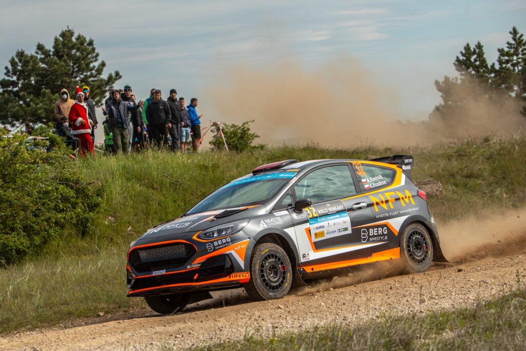 Adrian Rzeźnik, Kamil Kozdroń, Rally Hungary