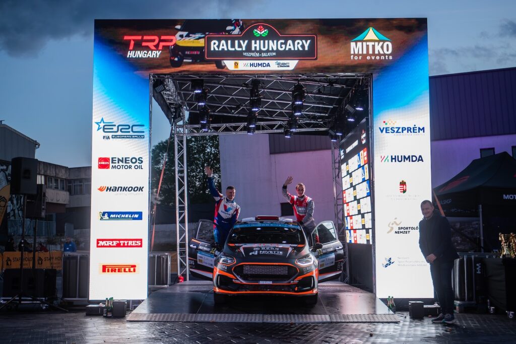 Adrian Rzeźnik, Kamil Kozdroń, Rally Hungary