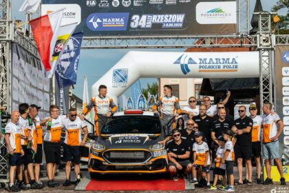 Adrian Rzeźnik i Kamil Kozdroń, Rajd Rzeszowski