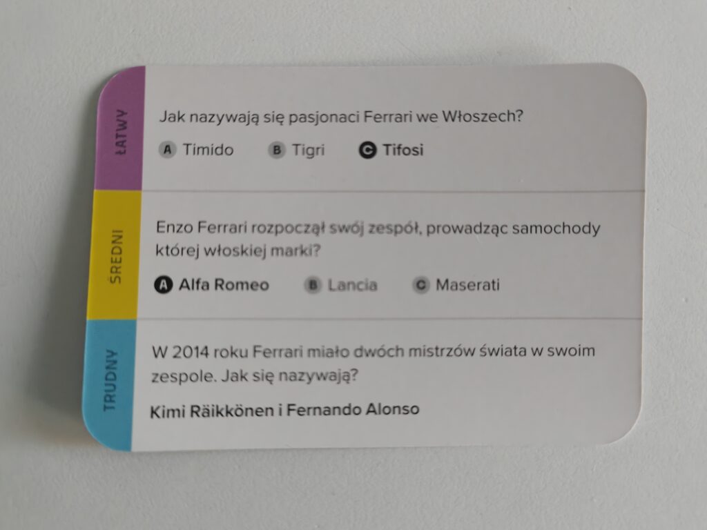 Grand Prix Quiz Game, Studio EMKA, fot. wMotorsporcie.pl