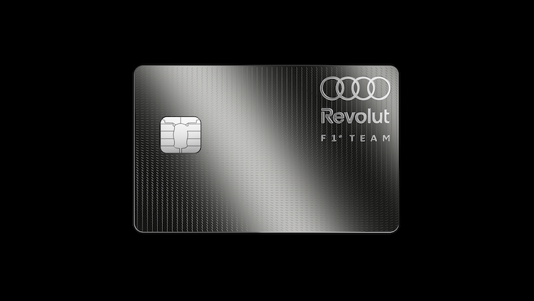 Karta tytanowa Audi Revolut F1 Team