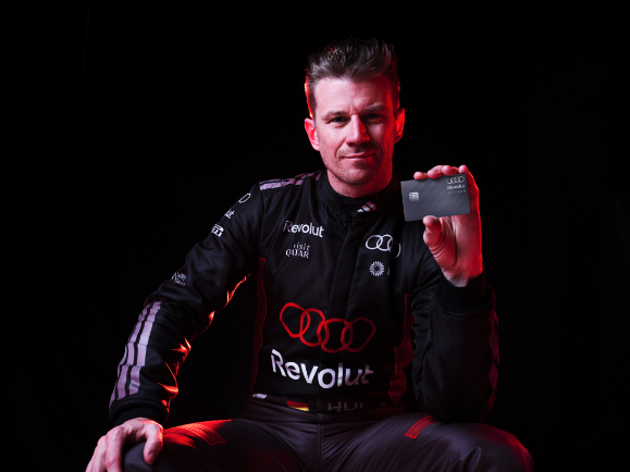 Karta tytanowa Audi Revolut F1 Team, Nico Hülkenberg
